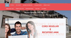 Desktop Screenshot of istitutosannazaro.com